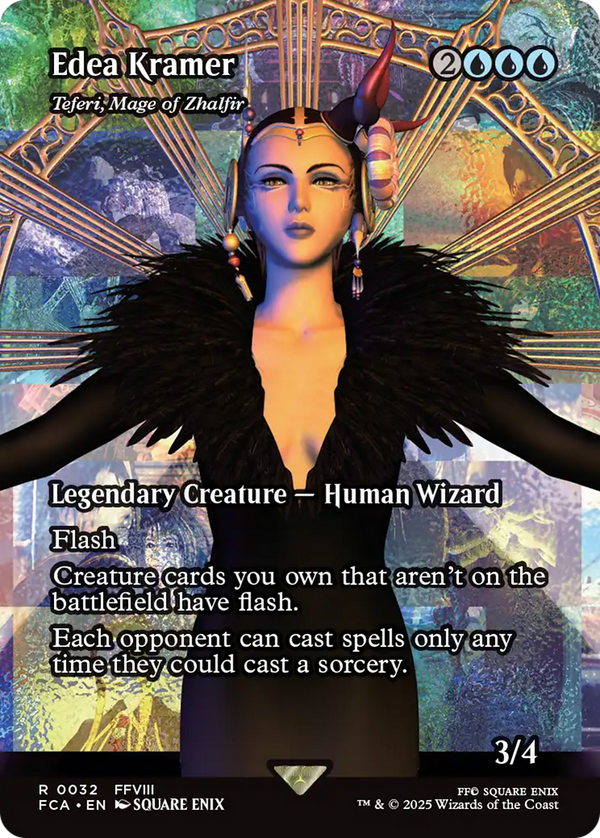 Edea Kramer // Teferi, Mage of Zhalfir - Borderless (FCA)