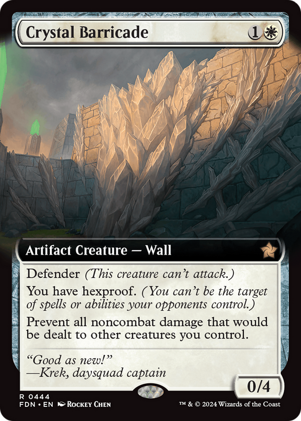Crystal Barricade - Extended Art (FDN)