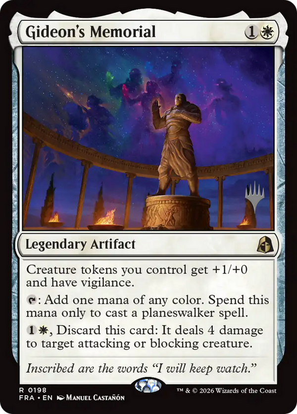 Gideon's Memorial - Promo Pack (PFRA)