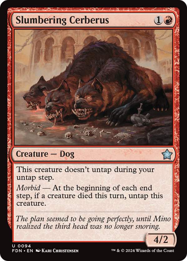 Slumbering Cerberus (FDN)