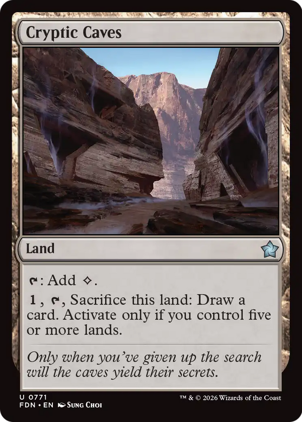 Cryptic Caves (FDN)
