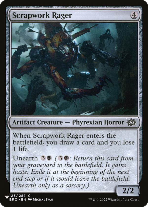 Scrapwork Rager - BRO Reprint (PLST)
