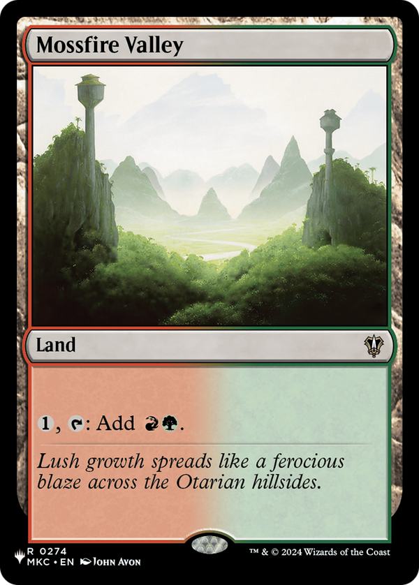 Mossfire Valley - MKC Reprint (PLST)