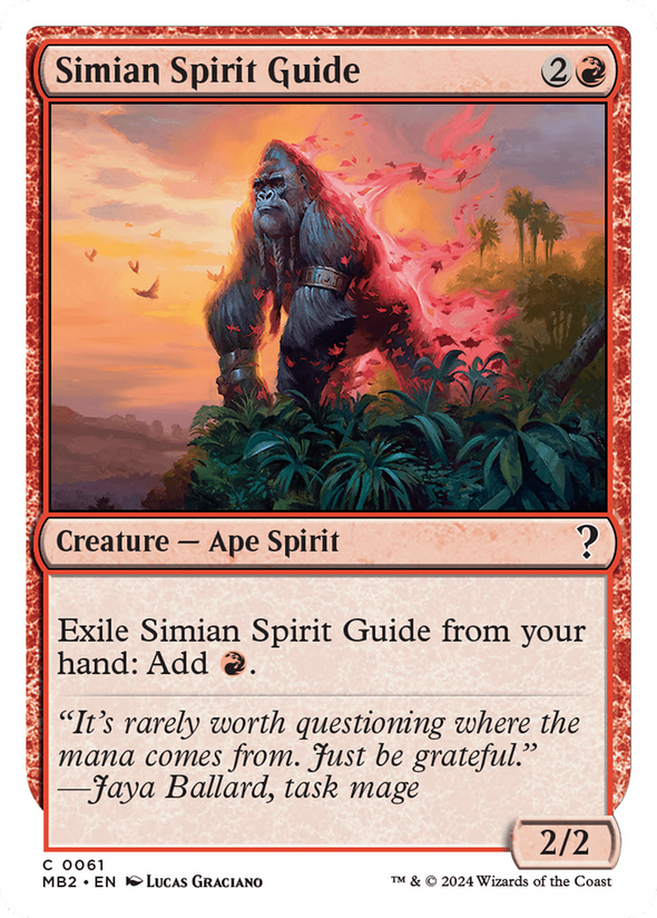 Simian Spirit Guide (MB2)