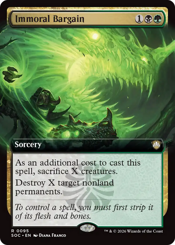 Immoral Bargain - Extended Art (SOC)