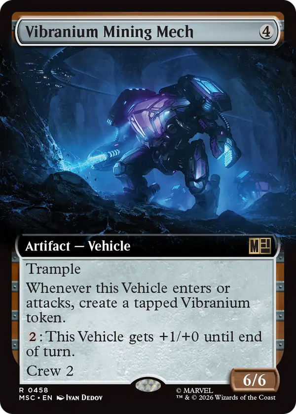 Vibranium Mining Mech - Extended Art (MSC) (Pre-Order)