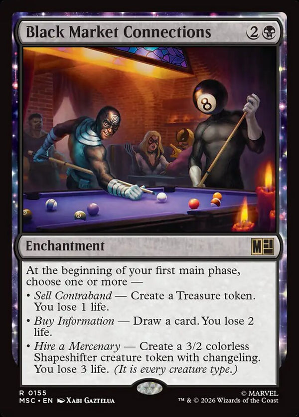 Black Market Connections (MSC)