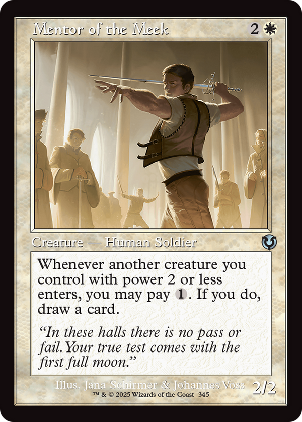 Mentor of the Meek - Retro Frame (INR)