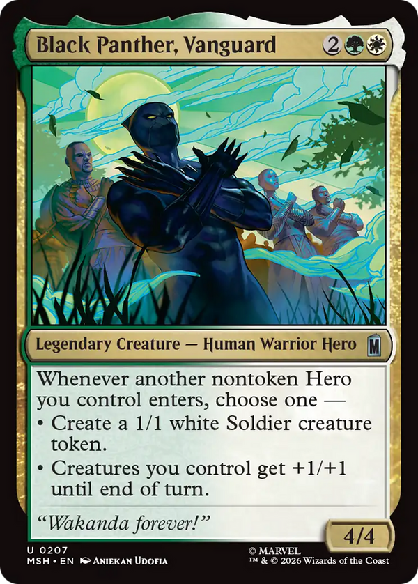 Black Panther, Vanguard (MSH) (Pre-Order)