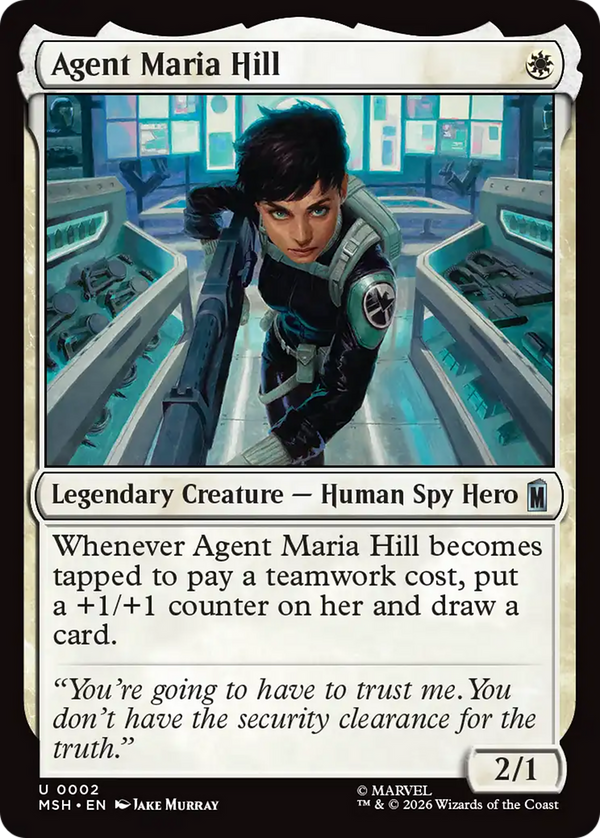 Agent Maria Hill (MSH)