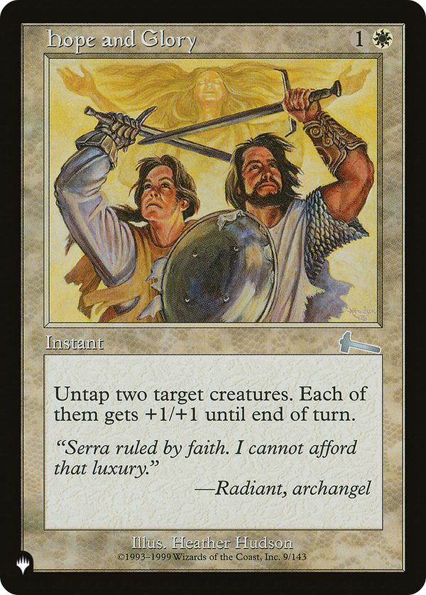 Hope and Glory - ULG Reprint (PLST)