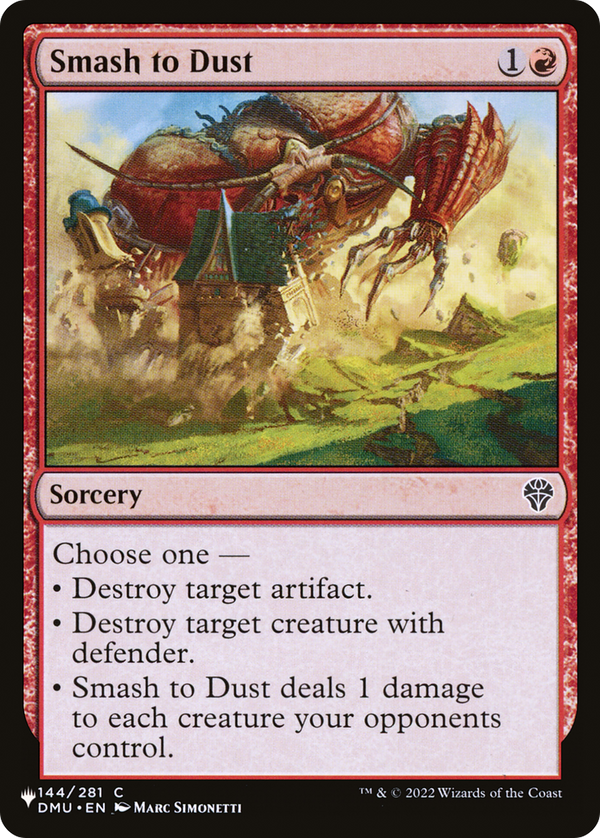 Smash to Dust - DMU Reprint (PLST)