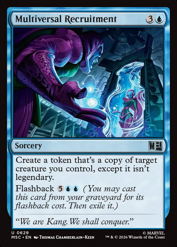 Multiversal Recruitment (MSC)