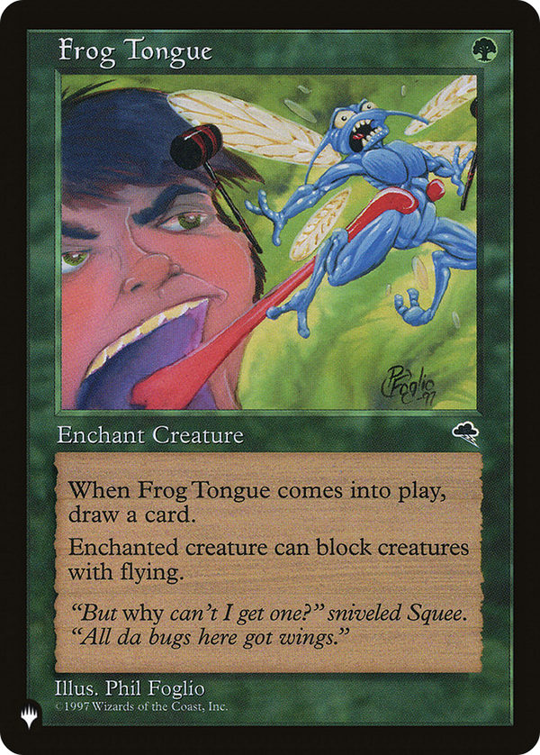 Frog Tongue - TMP Reprint (PLST)