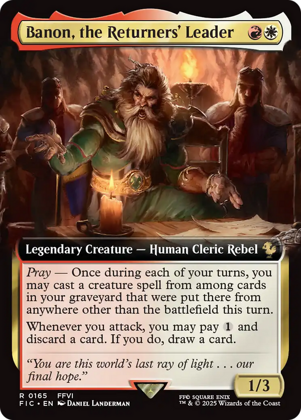 Banon, the Returners' Leader - Extended Art (FIC)