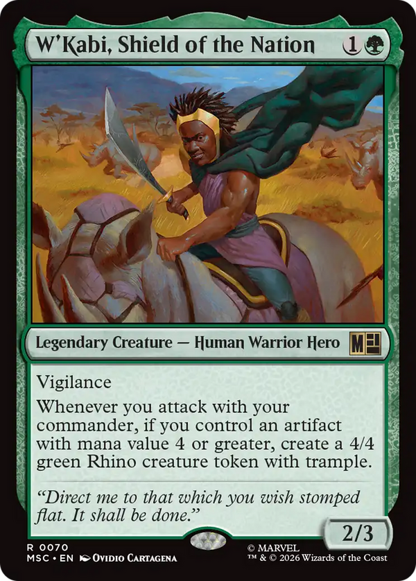 W'Kabi, Shield of the Nation (MSC) (Pre-Order)
