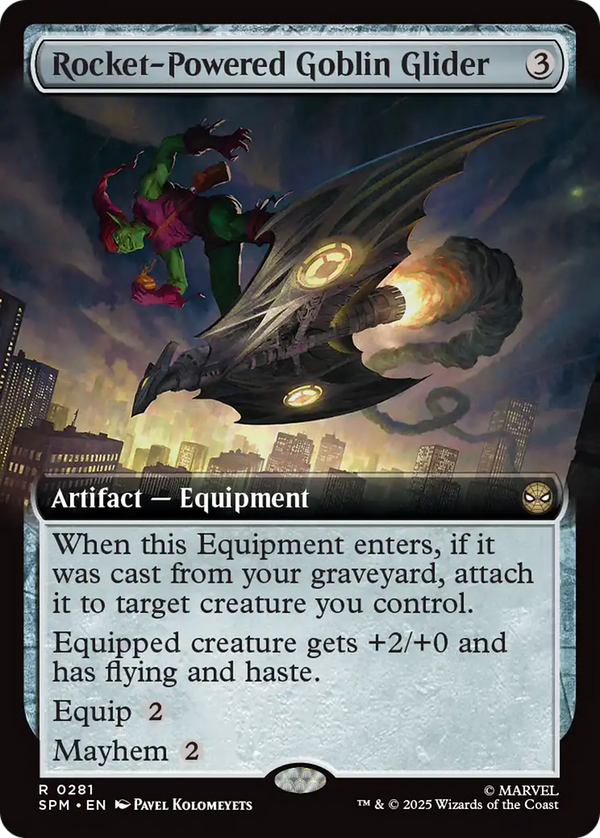 Rocket-Powered Goblin Glider - Extended Art (SPM)