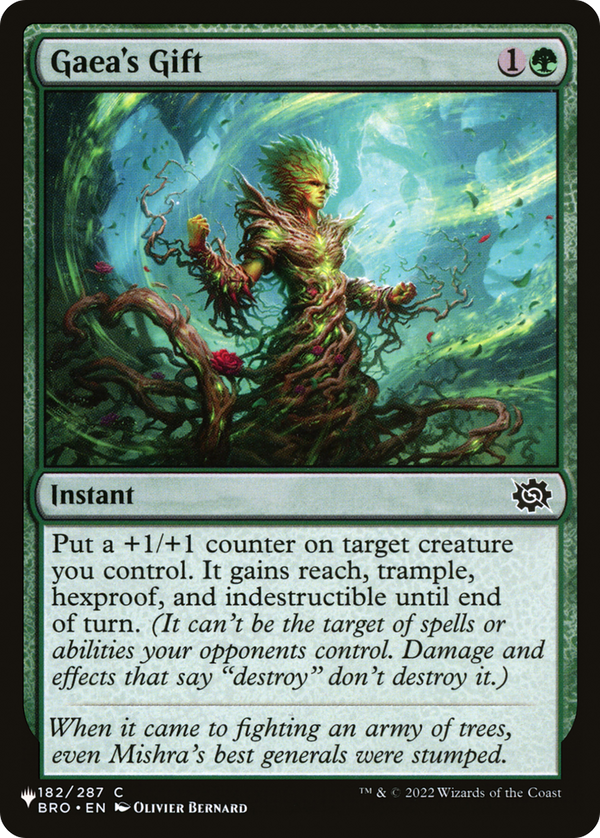 Gaea's Gift - BRO Reprint (PLST)