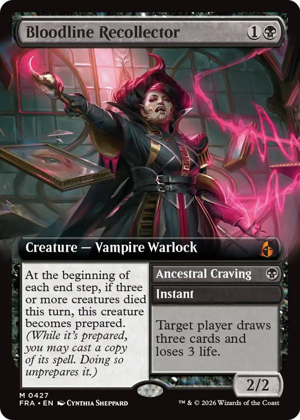 Bloodline Recollector // Ancestral Craving - Extended Art (FRA)