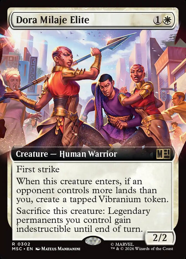 Dora Milaje Elite - Extended Art (MSC)