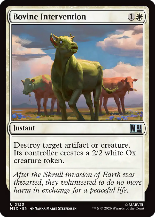 Bovine Intervention (MSC) (Pre-Order)