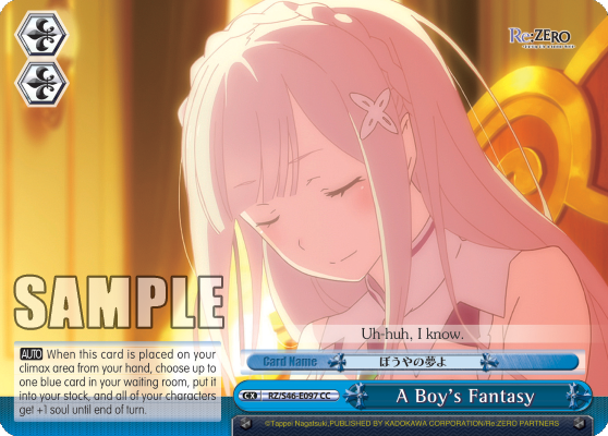 A Boy's Fantasy - RZ/S46-E097 - Climax Common available at 401 Games Canada