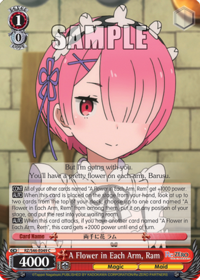 A Flower in Each Arm, Ram - RZ/S46-E049 - Common available at 401 Games Canada