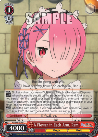 A Flower in Each Arm, Ram - RZ/S46-E049 - Common available at 401 Games Canada