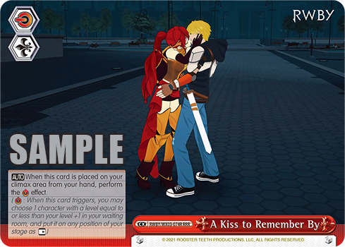 A Kiss to Remember By - RWBY/WX03-E074R - Triple Rare available at 401 Games Canada