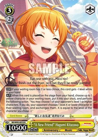 "A New Friend" Hagumi Kitazawa - BD/W95-E010 - Rare available at 401 Games Canada