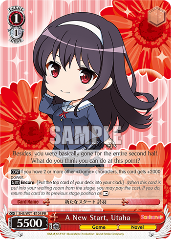 A New Start, Utaha - SHS/W71-E104 - Promo available at 401 Games Canada