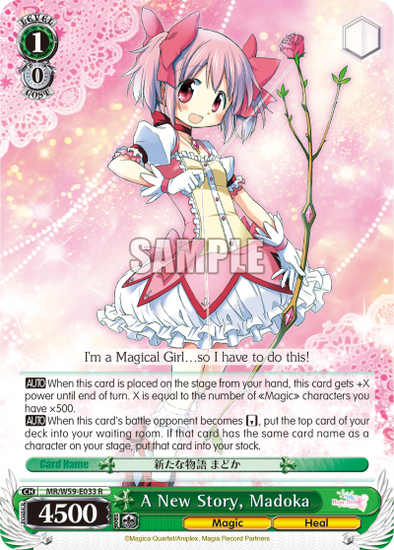 A New Story, Madoka - MR/W59-E033 - Rare available at 401 Games Canada