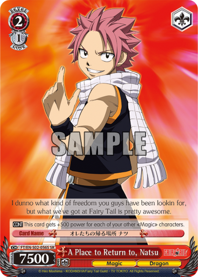 A Place to Return to, Natsu - FT/EN-S02-056S - Super Rare available at 401 Games Canada