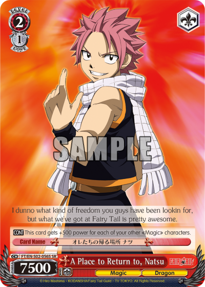 A Place to Return to, Natsu - FT/EN-S02-056S - Super Rare available at 401 Games Canada