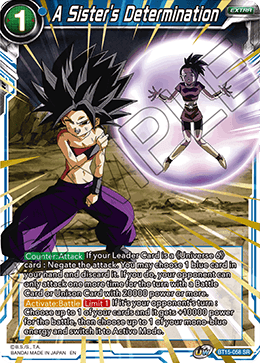 A Sister's Determination - BT15-058 - Super Rare available at 401 Games Canada