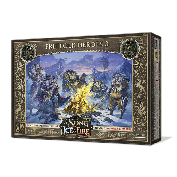 A Song of Ice and Fire: Tabletop Miniatures Game - Free Folk - Heroes 3 available at 401 Games Canada