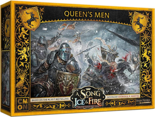 A Song of Ice and Fire: Tabletop Miniatures Game - House Baratheon - Queen's Men available at 401 Games Canada