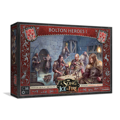 A Song of Ice and Fire: Tabletop Miniatures Game - House Bolton - Bolton Heroes 1 available at 401 Games Canada