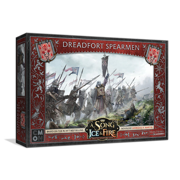 A Song of Ice and Fire: Tabletop Miniatures Game - House Bolton - Dreadfort Spearmen available at 401 Games Canada