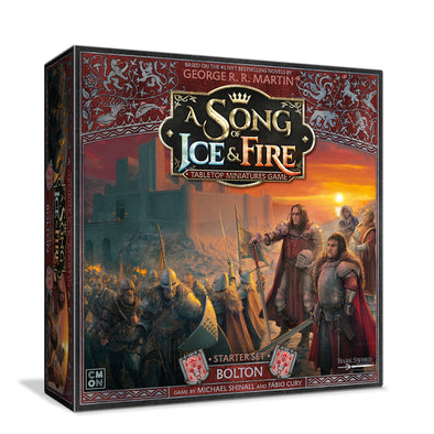 A Song of Ice and Fire: Tabletop Miniatures Game - House Bolton - Starter Set available at 401 Games Canada
