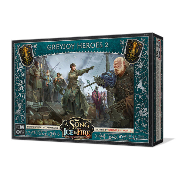 A Song of Ice and Fire: Tabletop Miniatures Game - House Greyjoy - Heroes 2 available at 401 Games Canada