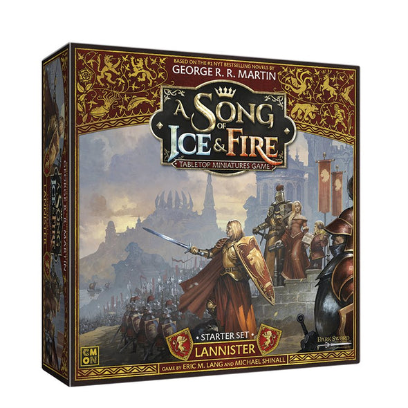 A Song of Ice and Fire: Tabletop Miniatures Game - House Lannister - Starter Set available at 401 Games Canada