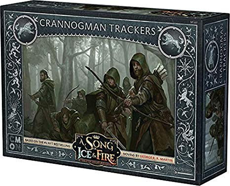 A Song of Ice and Fire: Tabletop Miniatures Game - House Stark - Crannogman Trackers available at 401 Games Canada