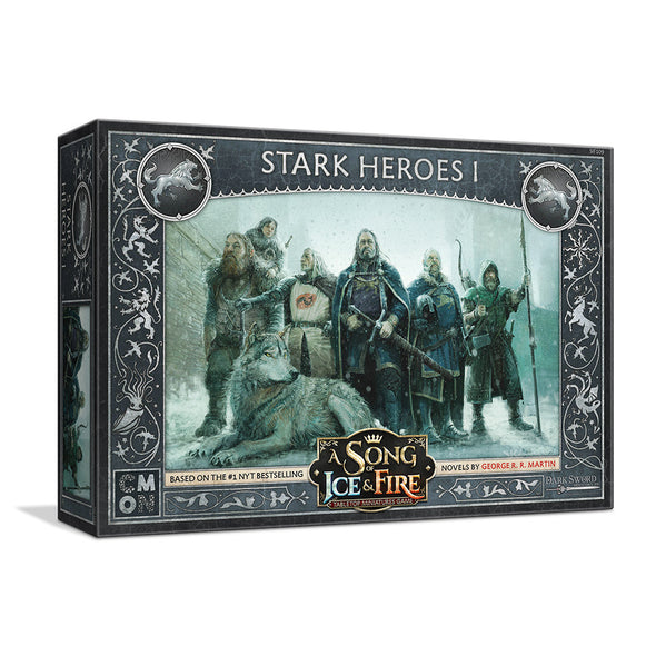 A Song of Ice and Fire: Tabletop Miniatures Game - House Stark - Heroes 1 available at 401 Games Canada