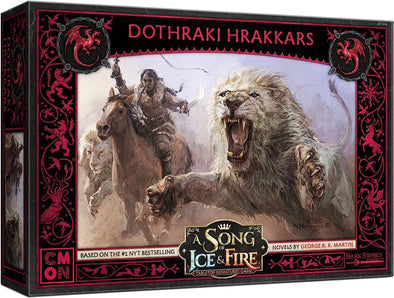 A Song of Ice and Fire: Tabletop Miniatures Game - House Targaryen - Dothraki Hrakkars available at 401 Games Canada