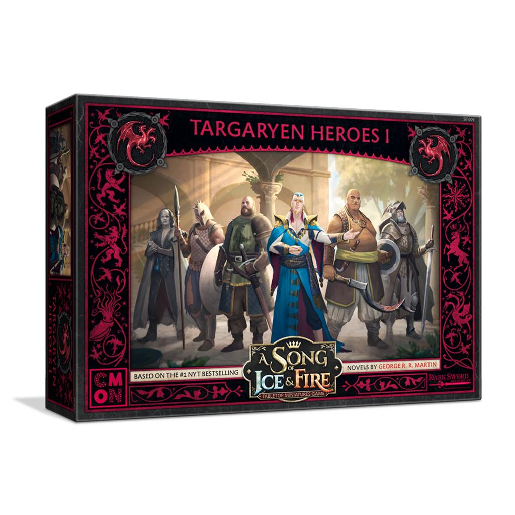 A Song of Ice and Fire: Tabletop Miniatures Game - House Targaryen - Heroes  1