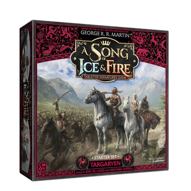 A Song of Ice and Fire: Tabletop Miniatures Game - House Targaryen - Starter Set available at 401 Games Canada