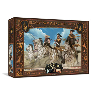 A Song of Ice and Fire: Tabletop Miniatures Game - Neutral Forces - Bloody Mummers Zorse Riders available at 401 Games Canada