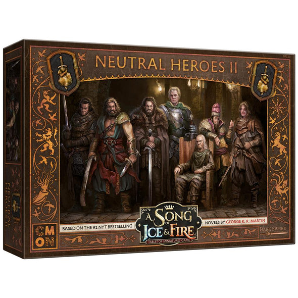 A Song of Ice and Fire: Tabletop Miniatures Game - Neutral Forces - Heroes 2 available at 401 Games Canada