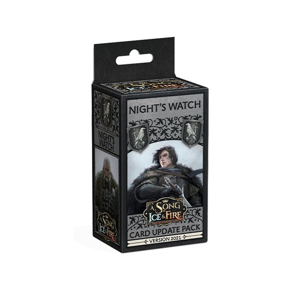 A Song of Ice and Fire: Tabletop Miniatures Game - Night's Watch - Card Update Pack 2021 ** available at 401 Games Canada